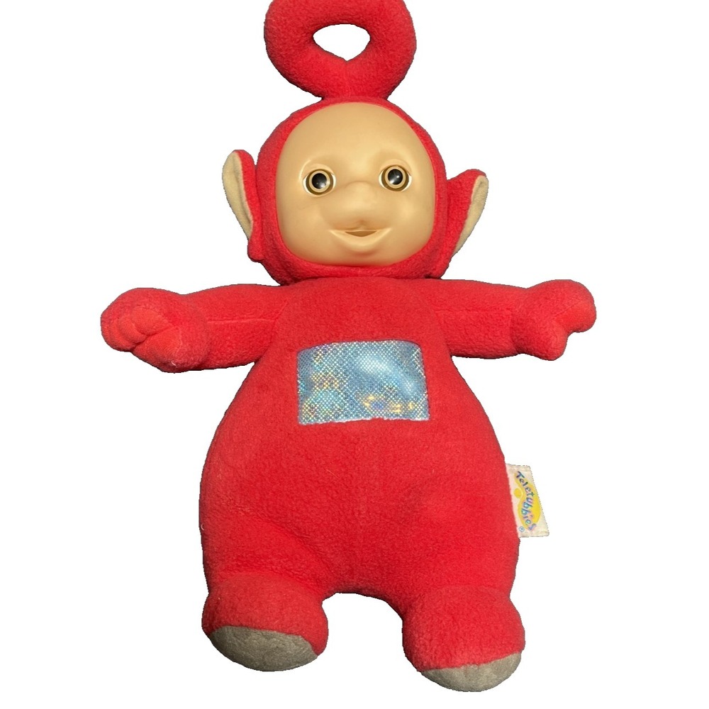 Teletubbies Lullaby Sounds Interactive PO Red Plush Doll  WORKS Vintage